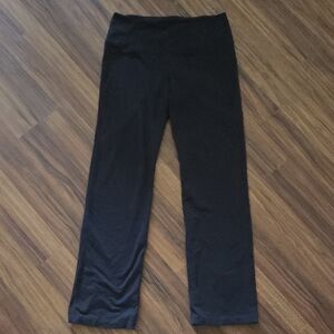 Tuff Athletics Black Wide-Leg Leggings Pants Size S